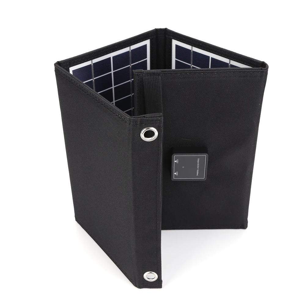 40W 30W 20W  Fodable Solar Charger Portable Solar Panel Charger For Mobile Phone Power Bank Battery Charger  Dual USB Output