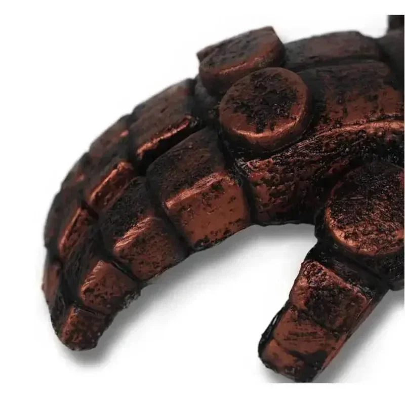 Cosplay Simulation Hellboy Mask Gloves Arm Costume Fancy Dress Party Anime Stage Show Props Christmas Halloween Gift MN9