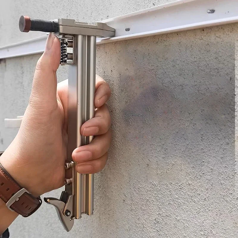 

Madera Hormigon Inalambrica Pistola Clavadora De Clavos Concreto Mini Set Wall Concrete Manual Steel Nail Tool
