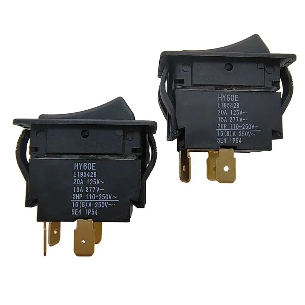 

Кулисный переключатель HY60E, 20 А, кулисный переключатель, установка, простая установка, управление вперед и назад, для бытовой техники