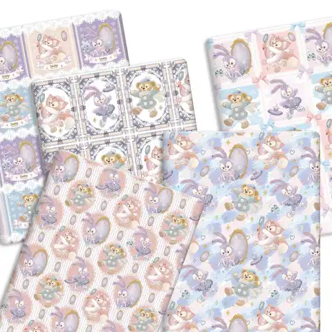 50*145cm Disney Patchwork Polyester 100%cotton fabric for Sewing Quilting Fabrics Home bed sheets DIY Handmade fabric baby dress