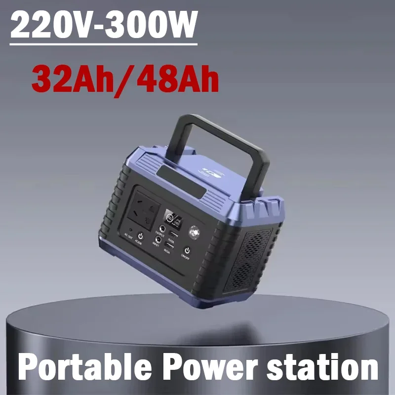 220V 300W 48000mAh Portable Charging Station USB Battery Multi-function DC AC Power Plug for Outdoor Camping Charging Station