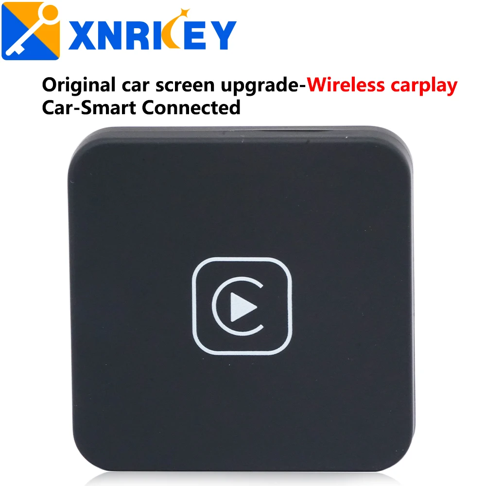 XRNKEY Mini Carplay For Box Mobile Phone Connected Car Machine Wired To Wireless Apple Carplay Smart Box Android AUTO Adapter