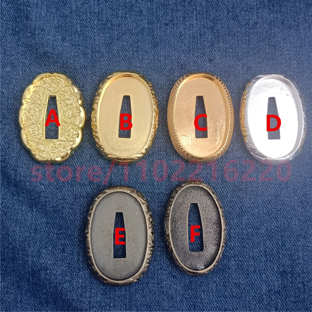 

Exquisite Alloy Tsuba Handguard Guard For Real Japanese Japan Samurai Katana Wakizashi Sword Fittings Parts New