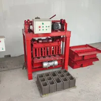 Highly-automatic High-production Hollow Block Brick Making Machine with China Factory Price Cement Brick Making Machine