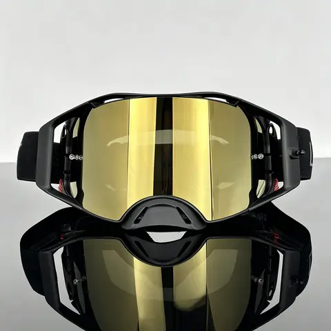 Motocross Goggles Motorcycle Sunglasses HD Lens Man MTB ATV Mask Windproof Protection Riding Women Moto MX Glasses