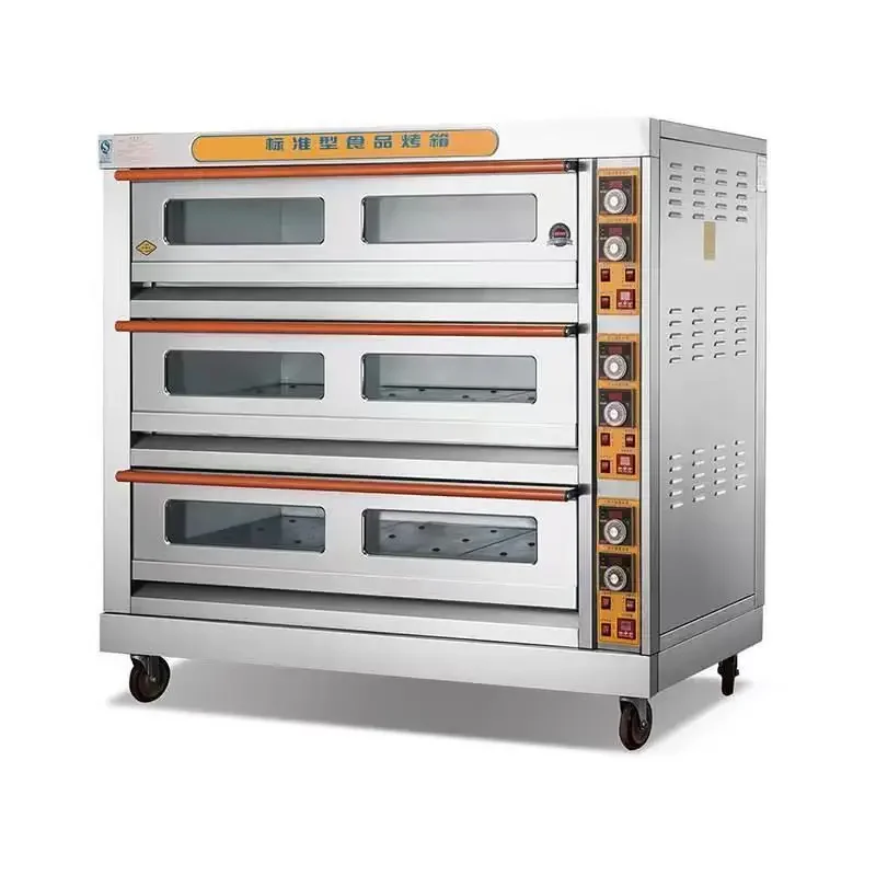 

Commercial Bakery Machinery Electric Pizza Industrial Bread Steam Deck Oven Bread and Pizza Bakery Machine