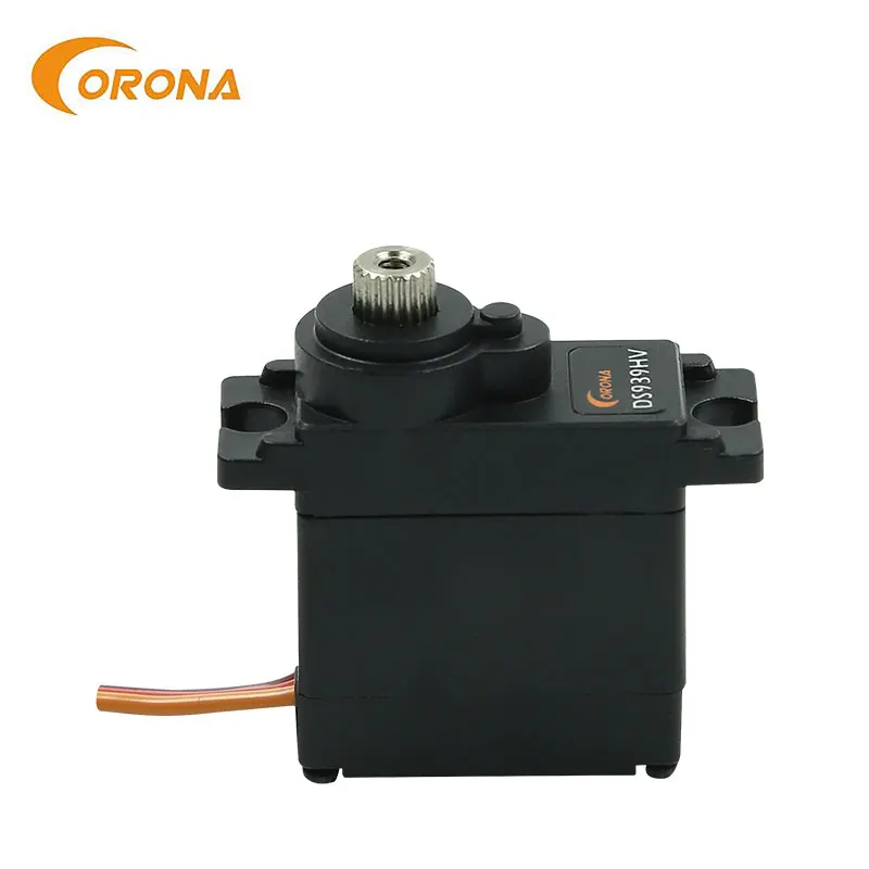 4PCS CORONA DS939HV DS 939 HV 7,2V 2,8kg 0,12s 12,5g G Digitaler Mini-Servo mit Metallgetriebe für Hobby-Robotik RC-Auto Flugzeug – Detail 4