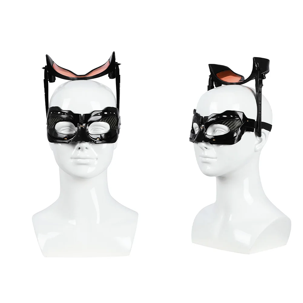 Selina Kyle Mask Glasses Cosplay DISFRAZ Masquerade Halloween Party Costume Accessories Props