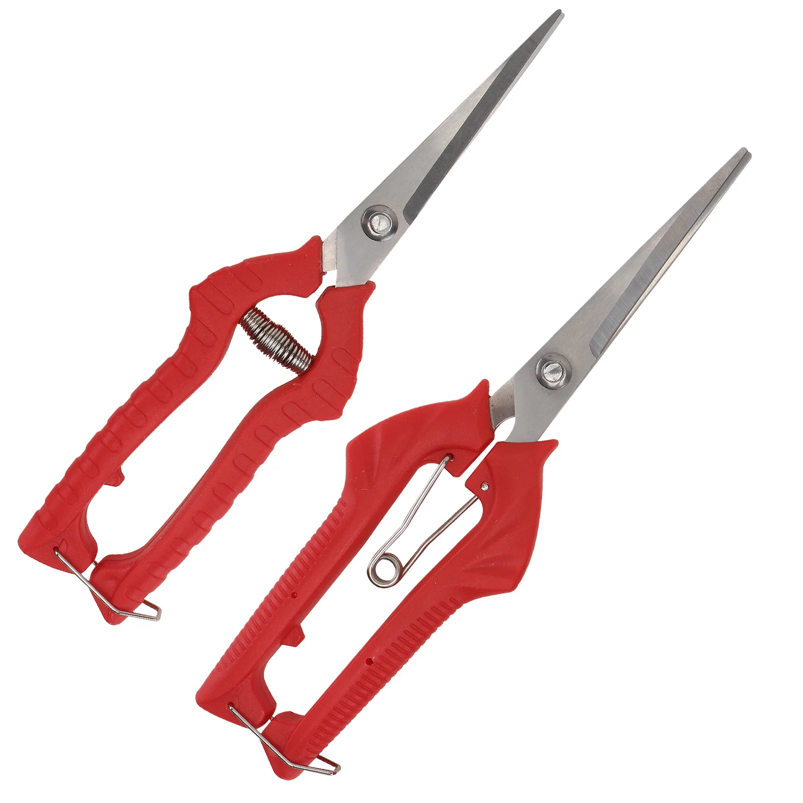 

2pcs Pruning Red Garden Tool Branch Trimming Shear Practical Trimming Scissor Durable Gardening Accessory Fruit Scissor