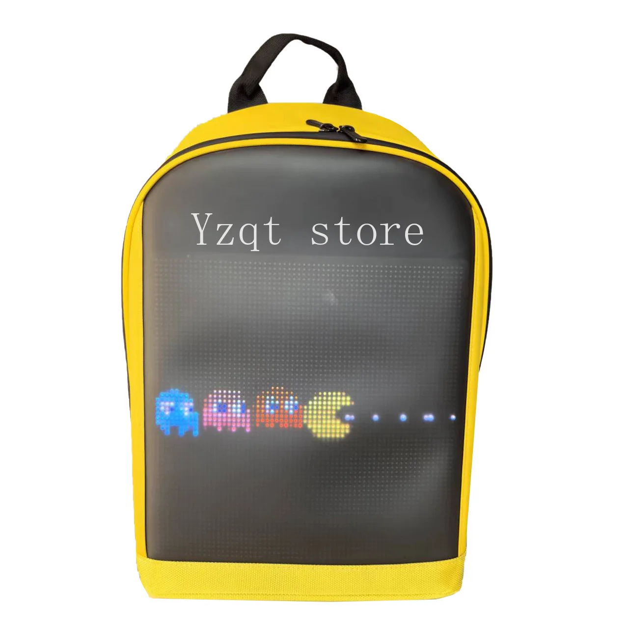 Smart cycling LED backpack hot shake youth culture entertainment cool bag store advertising LED bag