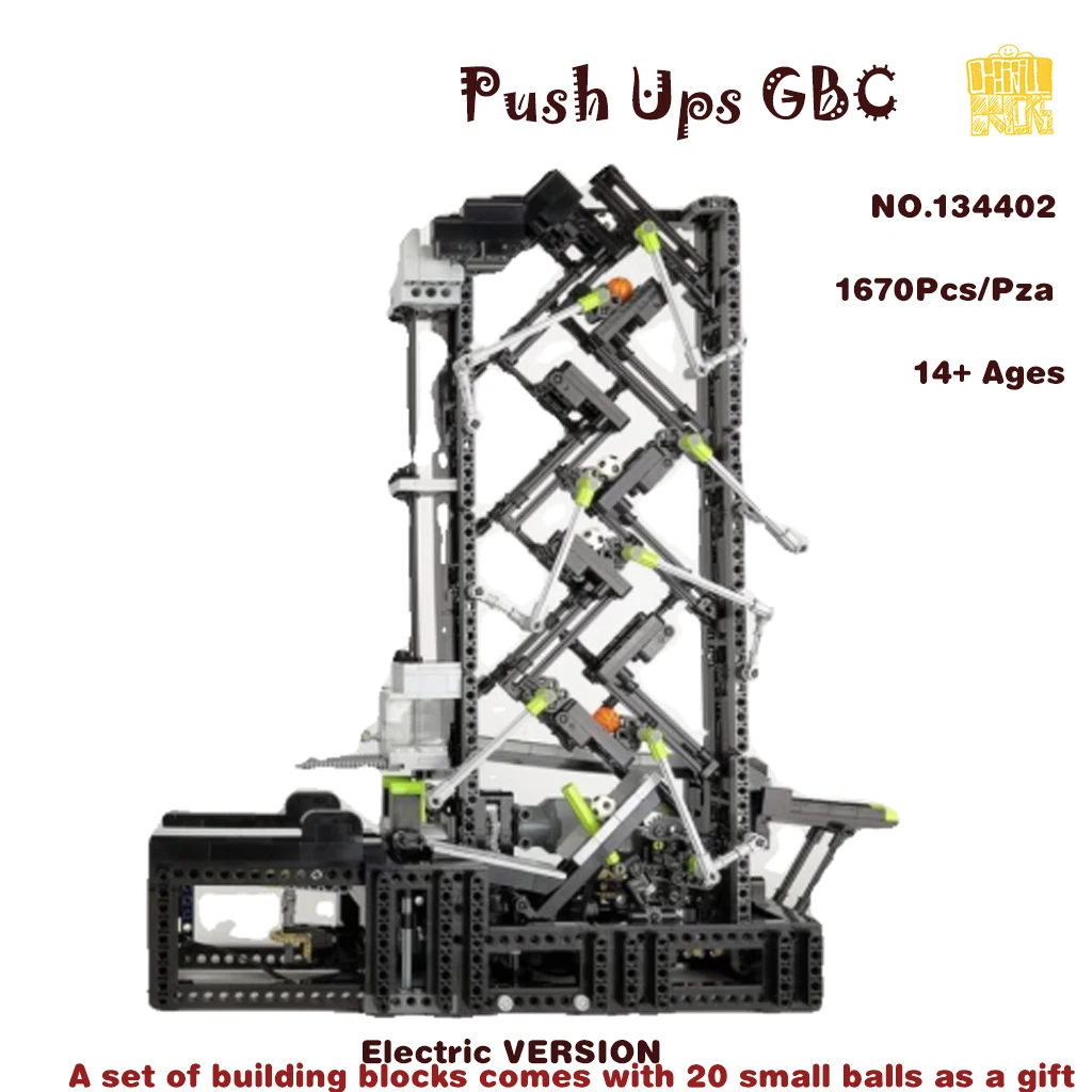 

MOC-134402 Push Ups GBC Model With PDF Drawings Building Blocks Bricks Kids Educational DIY Toys Birthday Christmas Gifts