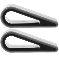 2 Pcs Silicone Laptop Holder Laptop Stand Bracket Adjustable Riser Desk Bed Notebook Computer Holder Wedge Silicone
