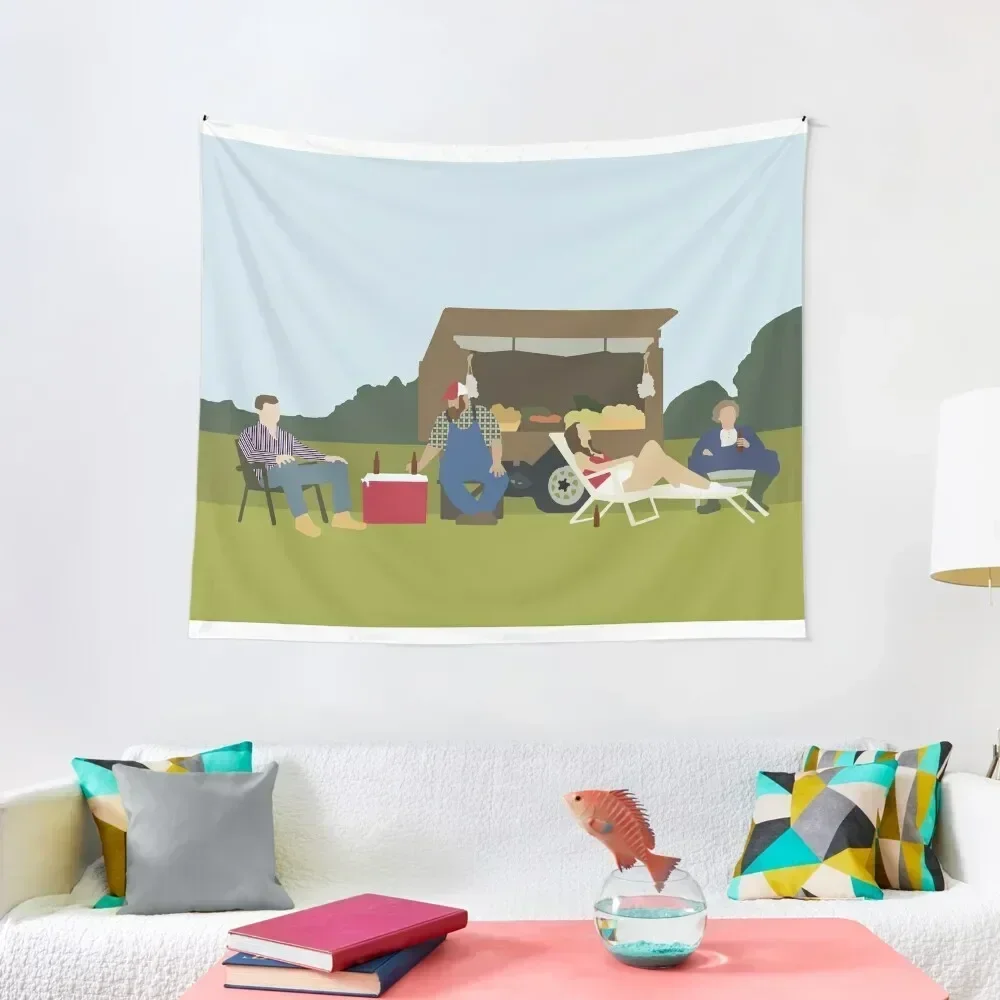 

Letterkenny Produce Stand Tapestry Custom Carpet On The Wall Aesthetic Decoration Decorations For Your Bedroom Tapestry