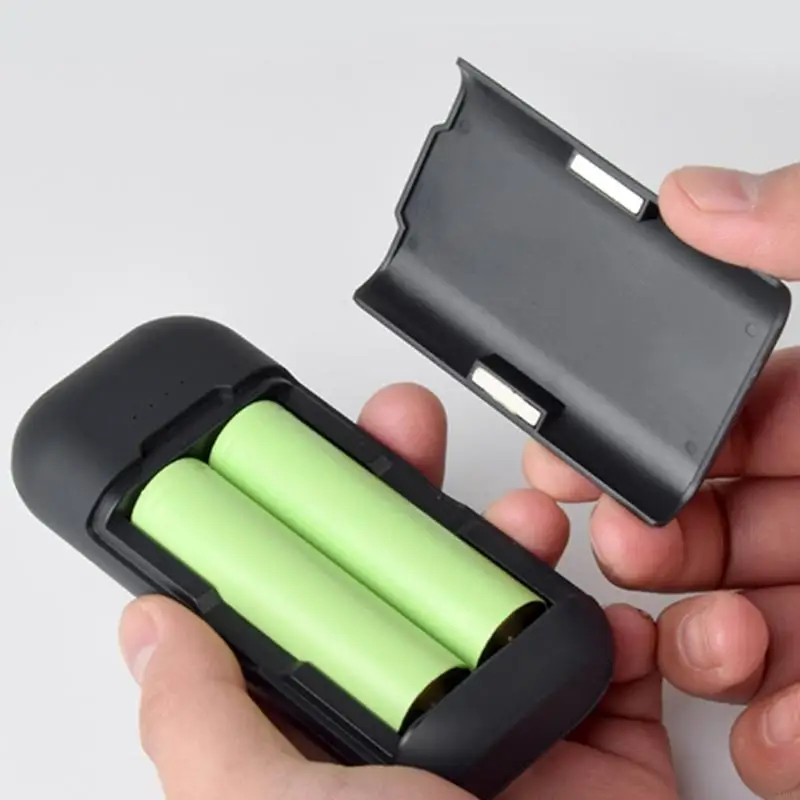 A3PD Portable 18650 Lithium Battery Holder with Rapid Charging Capability and Multiple Layer Safety Protections for Outdoor Use