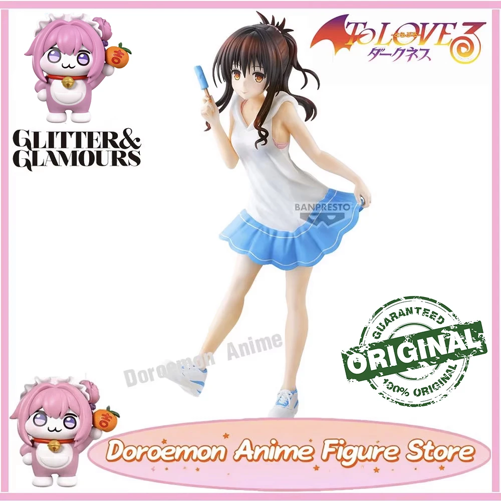 

В наличии: Оригинальная фигурка Glitter & Glamours To Love-Ru Darkness Юки Миаки — милая аниме-девочка в стиле лоли, кавайная модель
