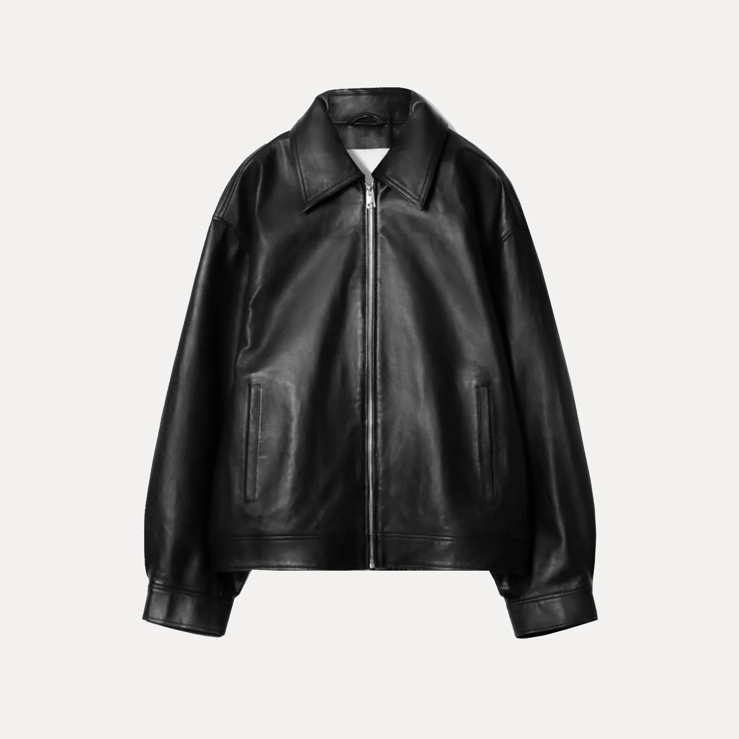 معطف Jaet نسائي جديد لخريف 2025 من الجلد أنيق للركاب Z حامل مناسب ملابس خارجية للسيدات