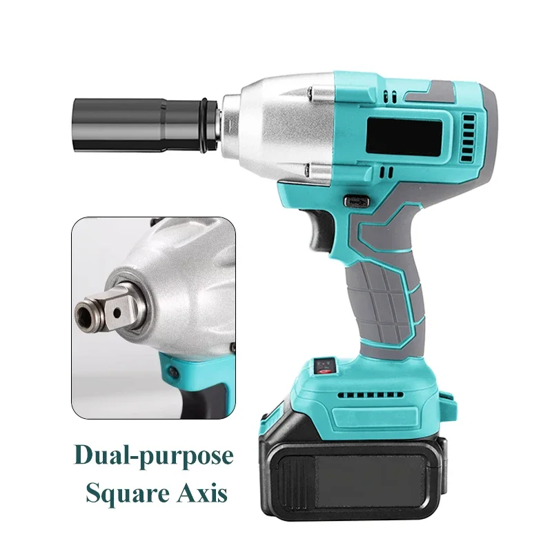 YYHC-Brushless torque tire repair tool lithium electric wind gun small impact charging wrench