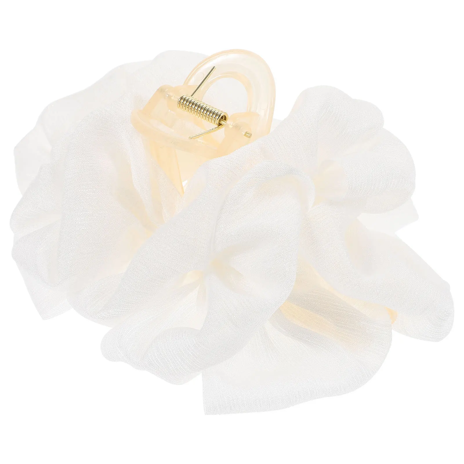 

Women Hair Claw Clip High-End Durable Hair Clamp Elegant Hairstyle Tool Soft Comfortable Grip for All Day Hold