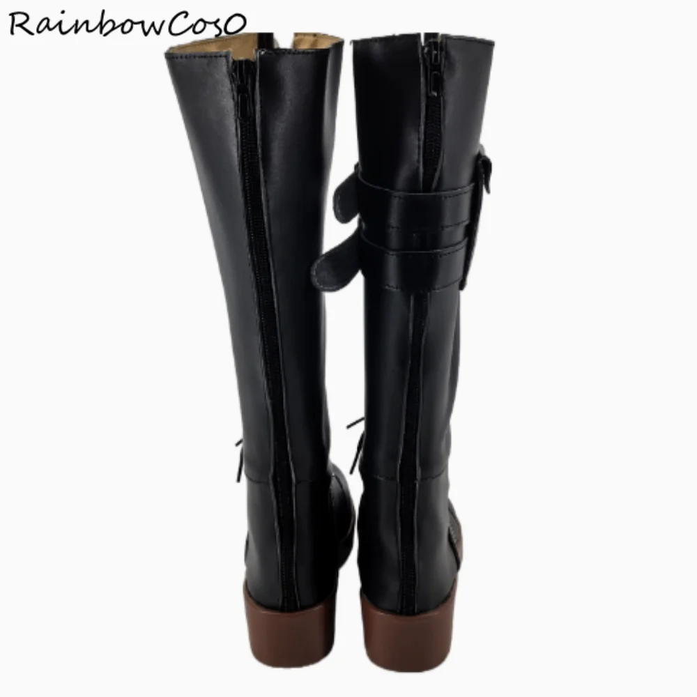 أحذية Mon3tr M3 الفرسان التأثيرية أحذية لعبة أنيمي حفلة الهالوين RainbowCos0 W4759