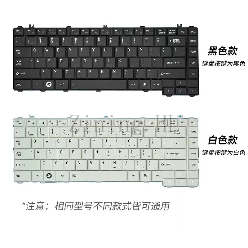 

Подходит для клавиатур ноутбуков Toshiba L600 C600 C600D L630 L640 L645 L700 L730.