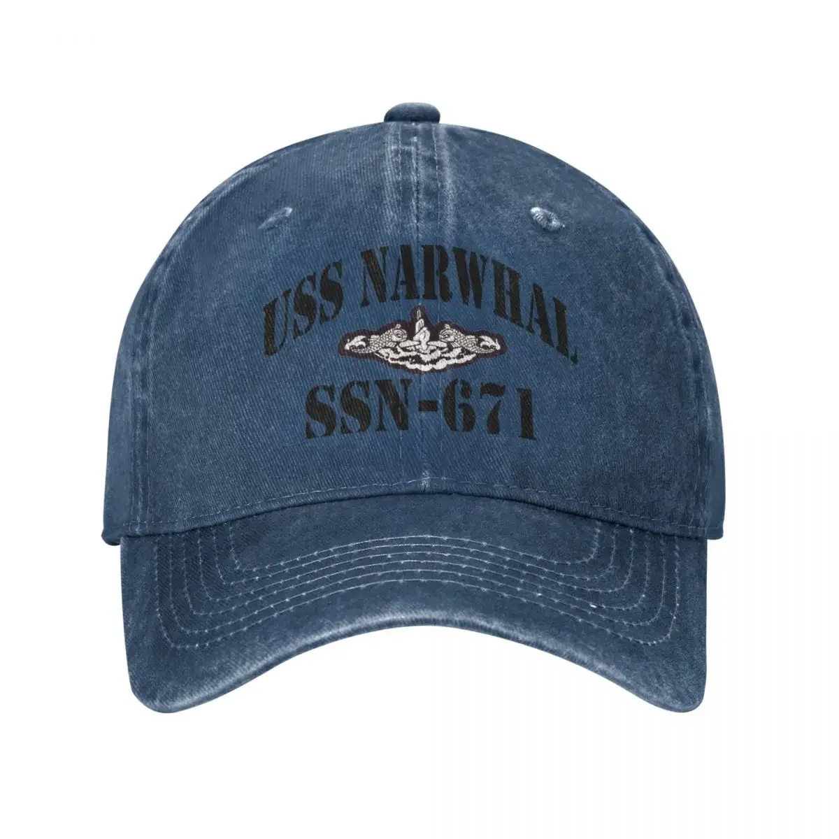 USS NARWHAL (SSN-671) SHIP'S STORE Baseball Cap Vintage Cosplay Hat Luxury Brand Elegant Women'S Hats Men'S