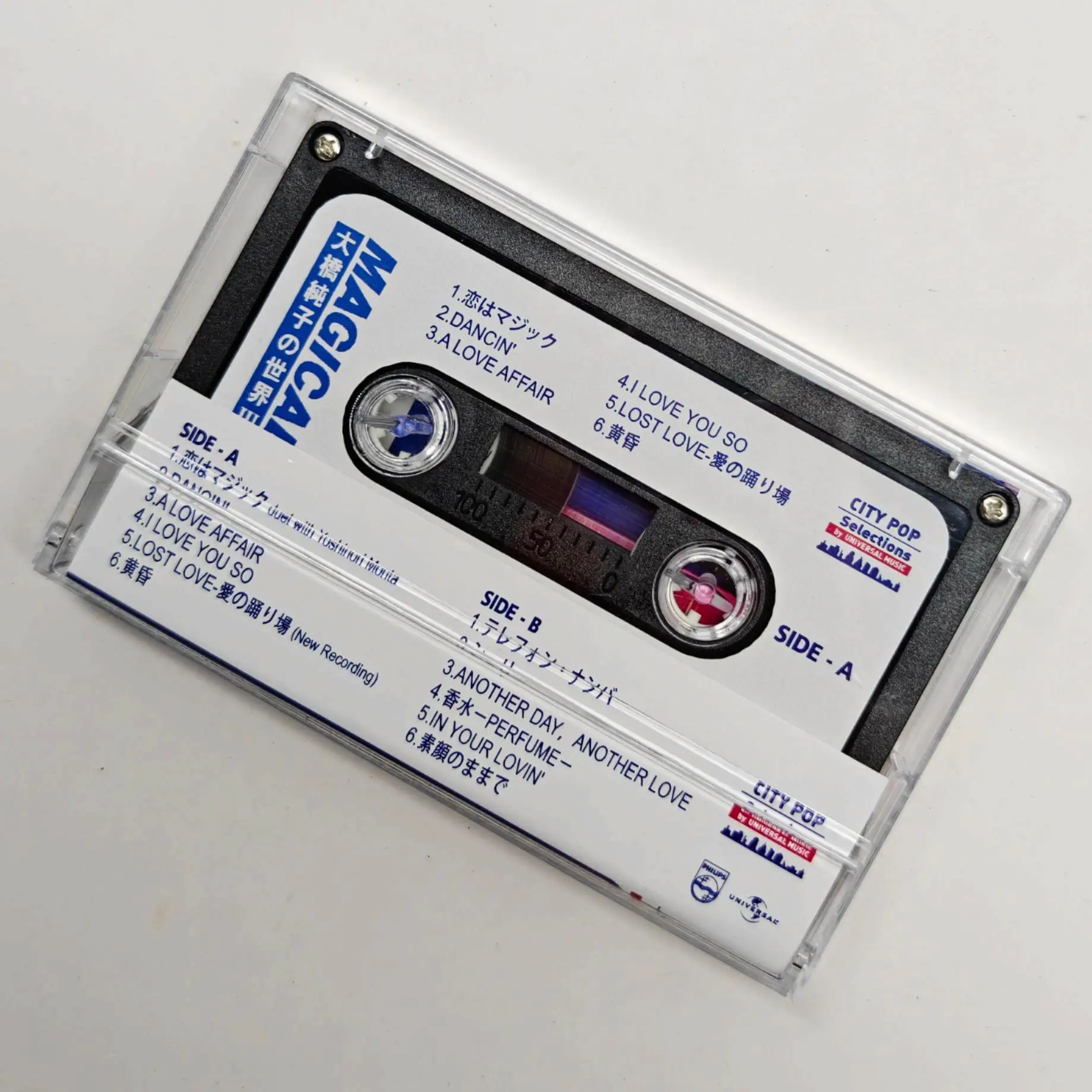 Retro R&B Junko Ohashi Music Tape MAGICAL Album Cassettes Cosplay Walkman Recorder Car Soundtracks Box Party Music Collection