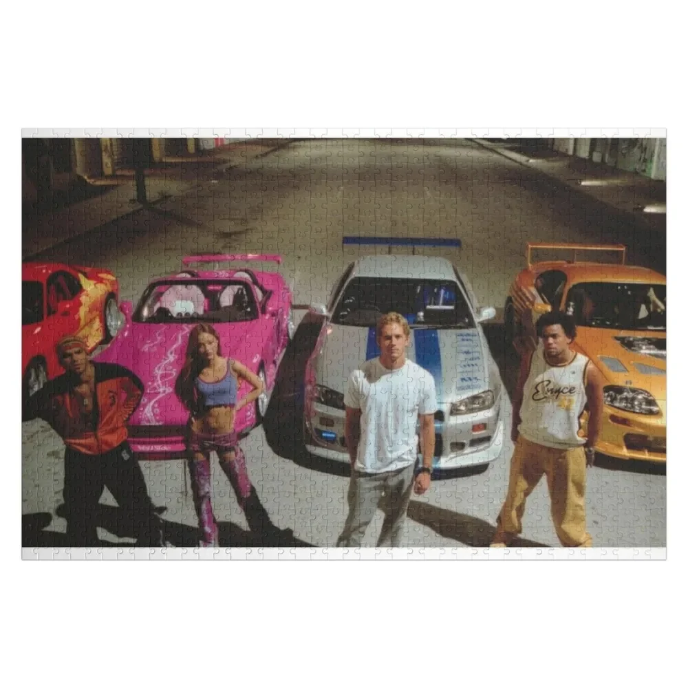 

2 fast 2 furious Jigsaw Puzzle Personalized For Kids Wooden Adults Puzzle