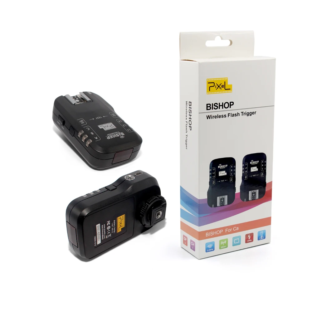 Pixel Bishop Wireless Flash Trigger Receiver for Nikon Camera High-speed Sync Photography Radio Flash