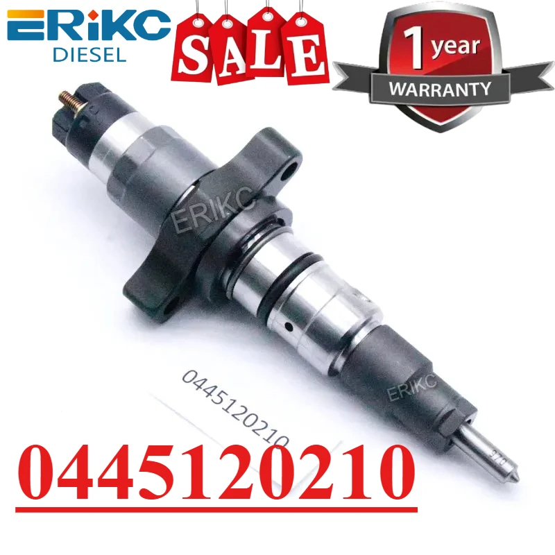 Inyector ERIKC 0445120210, Inyector Man 0 445 120 210, Inyectores Common Rail, Adaptadores 044 120 210, Venta Caliente, Inyección de Combustible Original