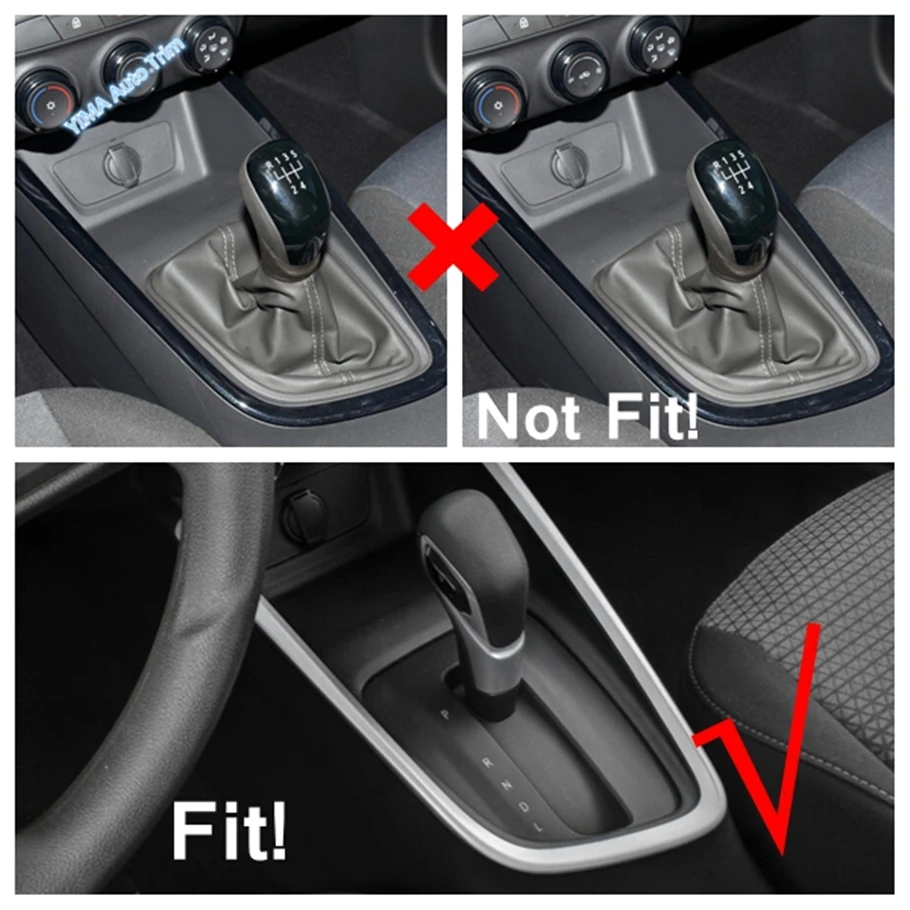 Inner Door Bowl / Gear Shift Knob Panel / AC Vent Cover Trim For Chevrolet Cavalier ONIX 2019 - 2022 Carbon Fiber Accessories