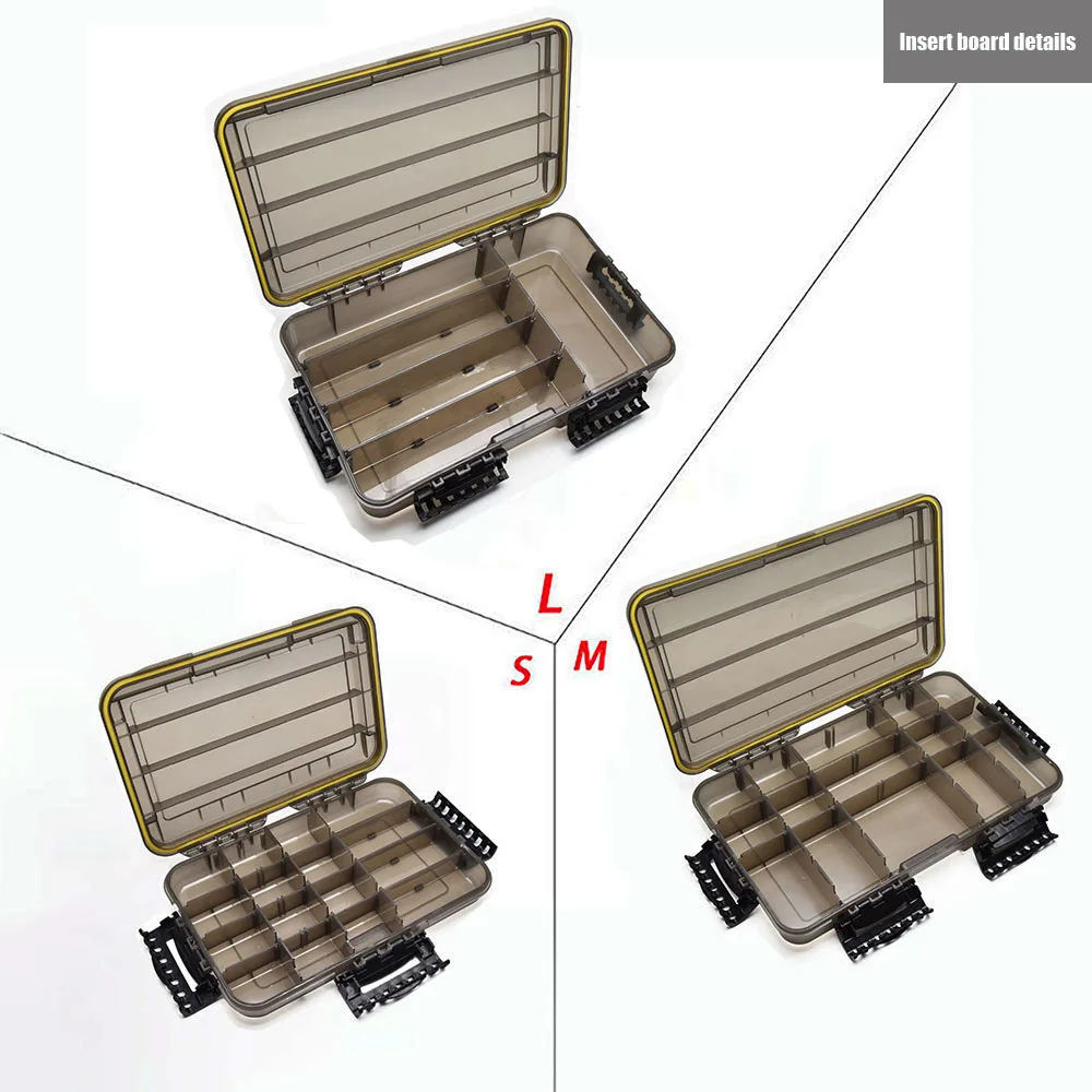 Waterproof Fishing Tackle Box Large Capacity Fishing Accessories Tool Storage Box Fish Hook Lure Fake Bait Box Fishing Supplies image 3