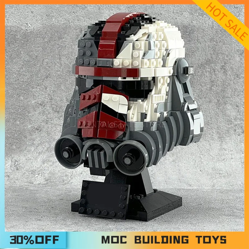 839PCS Customized MOC Bad Batch Helmet - HUNTER Building Blocks Technology Bricks Creative Assembly Toys Holiday Gifts