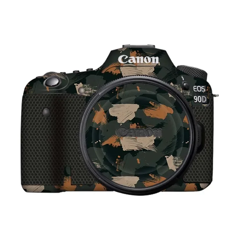 Für Canon EOS 90D Kamera Aufkleber Schützende Haut Aufkleber Vinyl Wrap Film Anti-Scratch Protector Mantel EOS90D