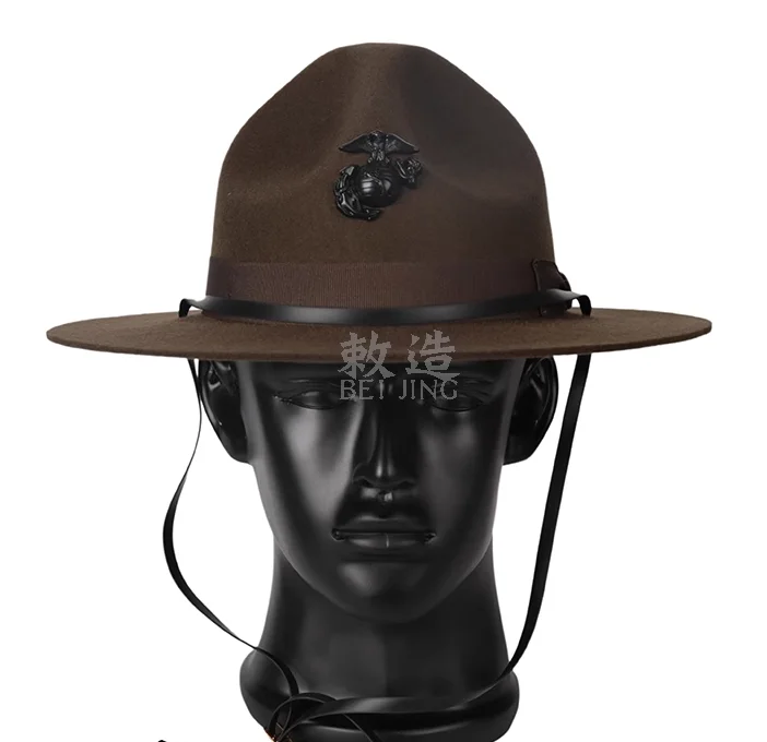 US Marine Corps Hat Western Cowboy Cap Woolen