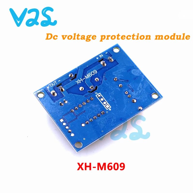 XH-M609 Low Voltage Disconnect Switch Cut Off 12V 24V 36V Digital LED Display Over-Discharge Protect for 12-36V Lithium Battery