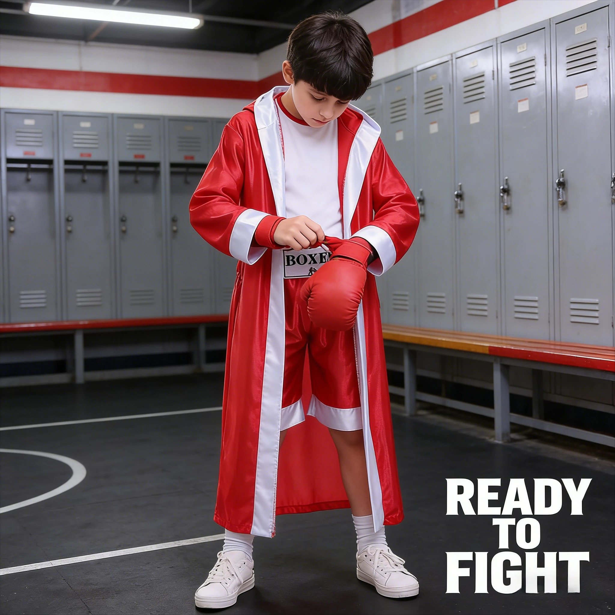 

Двухцветный детский спортивный костюм: красно-синий боксерский костюм для детей, для соревнований по боксу и фотосессий