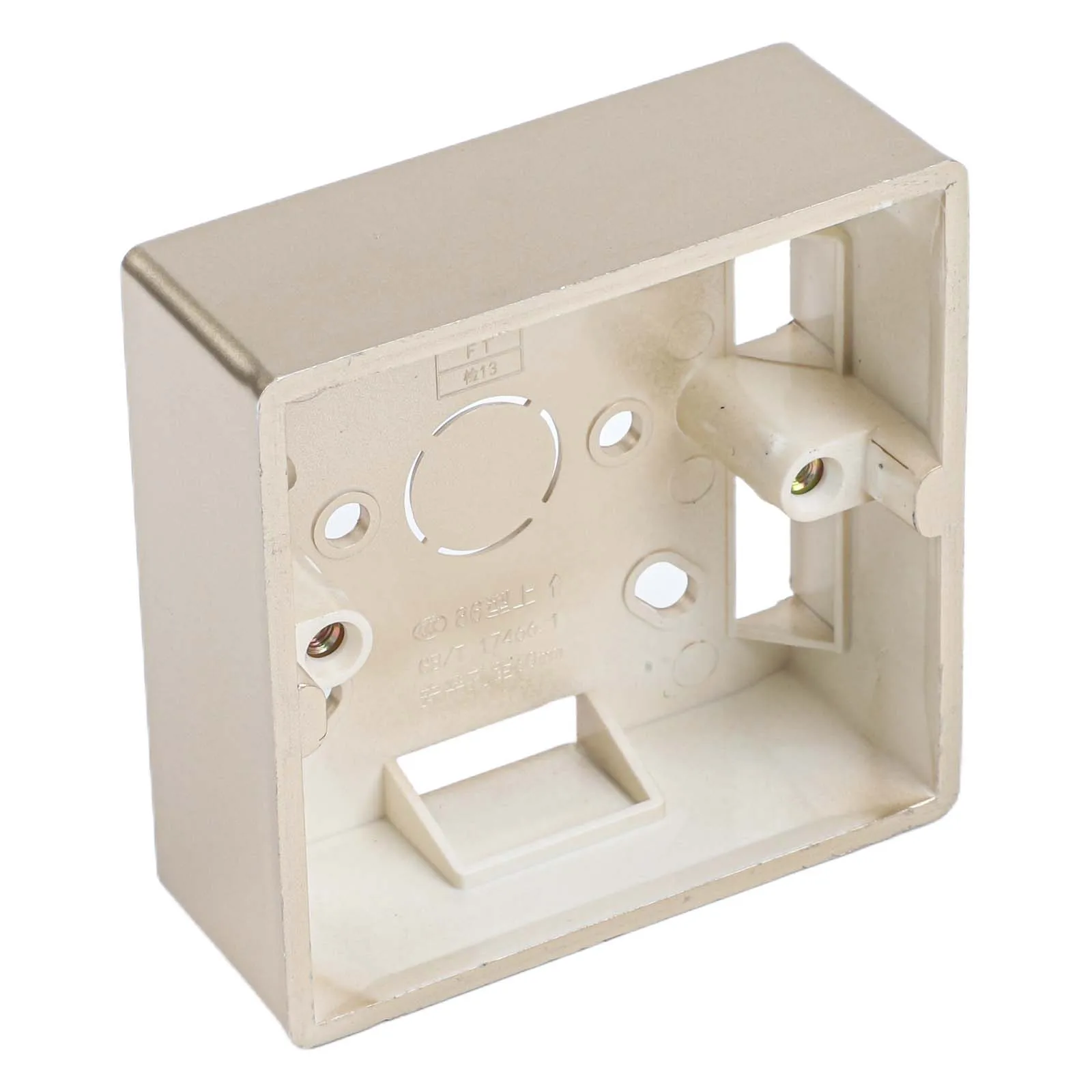 Wall Mounting Box 86 Switch Socket Home Renovation Electrical Repair Flame-retardant PVC Wiring Box For Surface Mounting