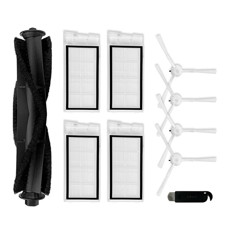 ชิ้นส่วนแปรงกรองด้านข้างสำหรับหุ่นยนต์ Xclea H30 Plus/ H40 PLUS เครื่องทำความสะอาด