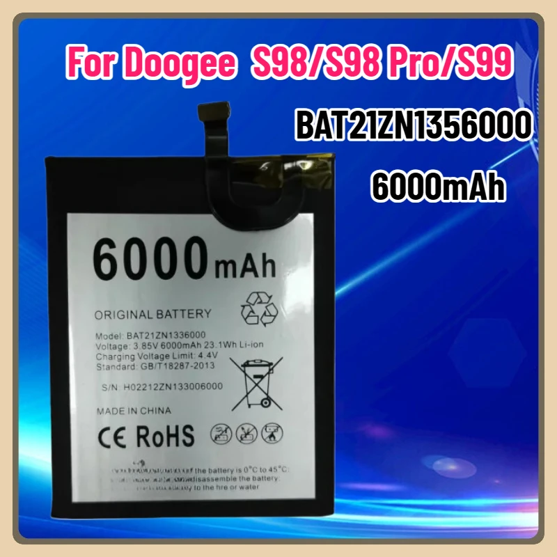 385v-6000mah-bat21zn1356000-battery-for-doogee-s98-s98-pro-s99-mobile-phone-battery