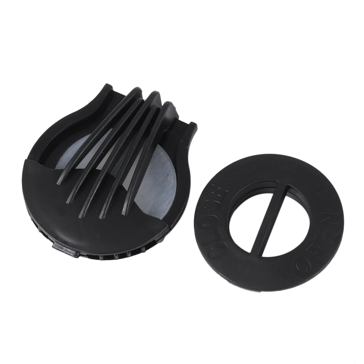 

24 Pcs Air Filters Breathing Valve for Mask Accessories Black Breather Supplies