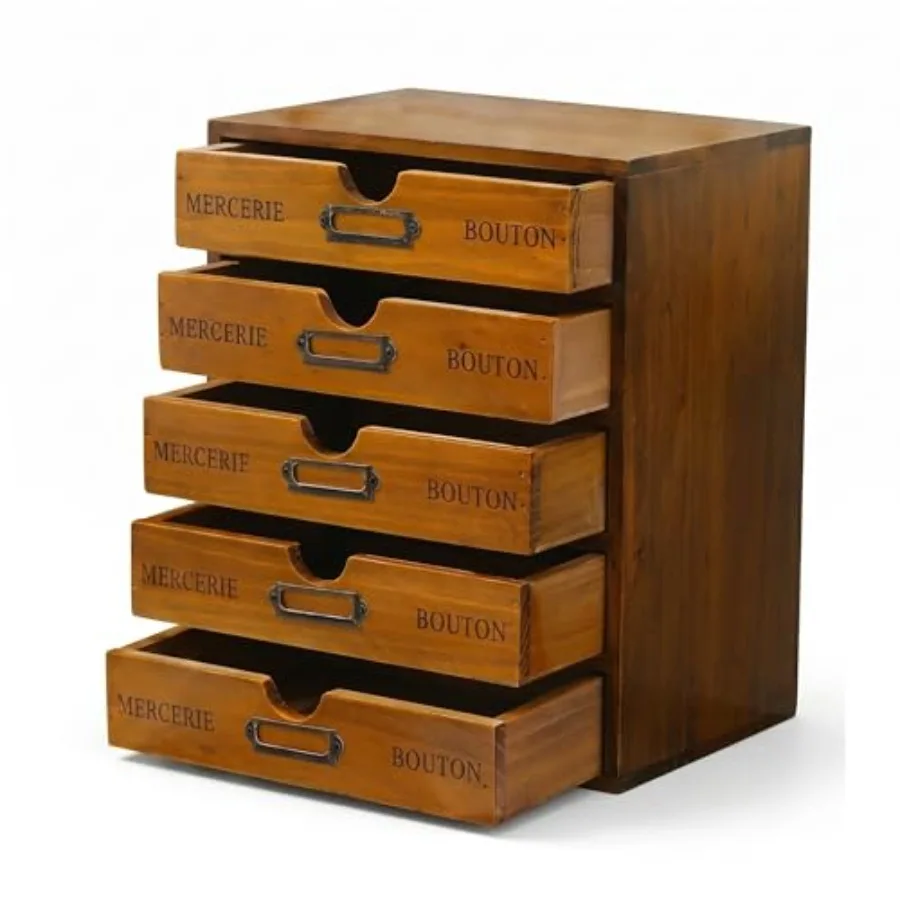

Vintage Wooden Desk Organizer - Craft Storage - Rustic Shelf - Home Bedazzling, Rhinestone Organizers and Accessories - Embroid
