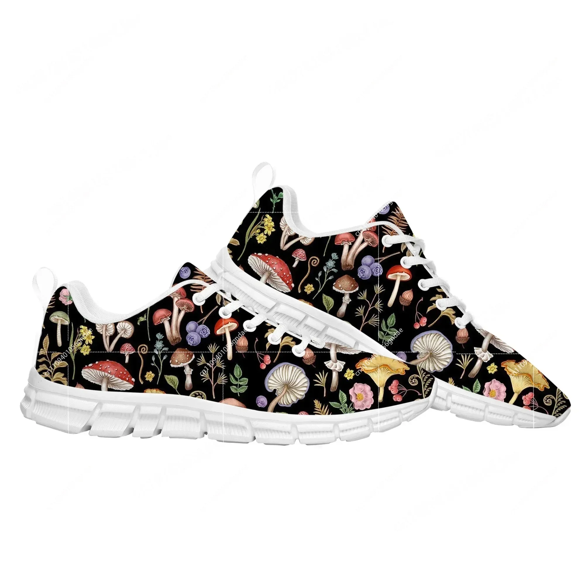 

Mushroom Vintage Custom Sports Shoes Men Women Bespoke Sneakers Casual Tailor Made Couple Breathable Shoes