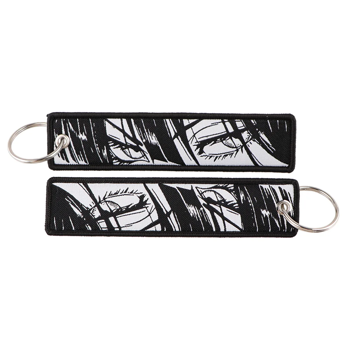 Anime bestickter Schlüssel JET Tag Schlüsselanhänger Cartoon Schlüsselanhänger Auto Motorräder Schlüssel Schlüsselanhänger Halter Schmuck Geschenke Anhänger Zubehör