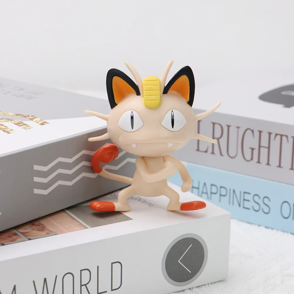 2-3inch Pokemon PVC Action Figure Pikachu Charmander Eevee Figures Dolls Model Anime Collection Ornamental Toy Kid Birthday Gift