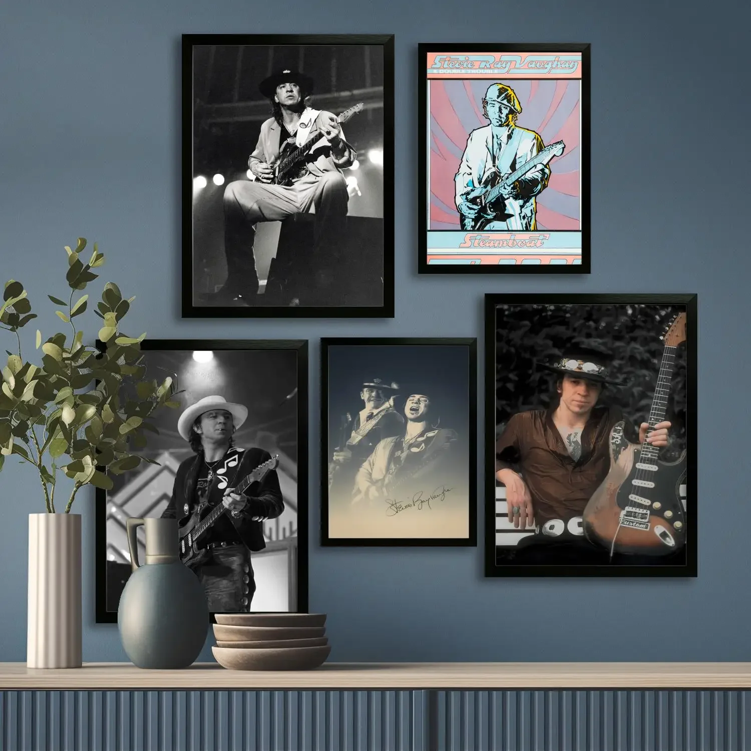 stevie ray vaughan Canvas Art Poster and Wall Art Picture Print, Modern Family Bedroom Decor Posters,Decorative painting