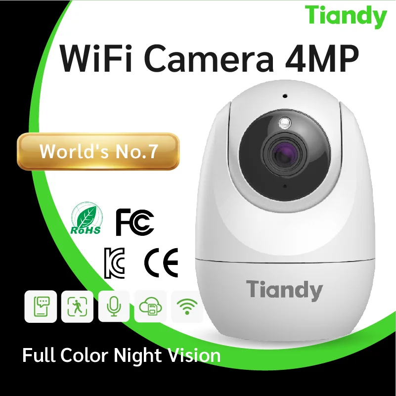 tiandy-4mp-indoor-camera-full-color-night-vision-human-detection-two-way-audio-cloud-storage-baby-pet-elderly-security-cam