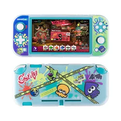 Nintendo Switch Liteゲームコンソール用の保護シェル,マット,クリア,ハードPCケース,クリスタル,透明,フルボディプロテクター