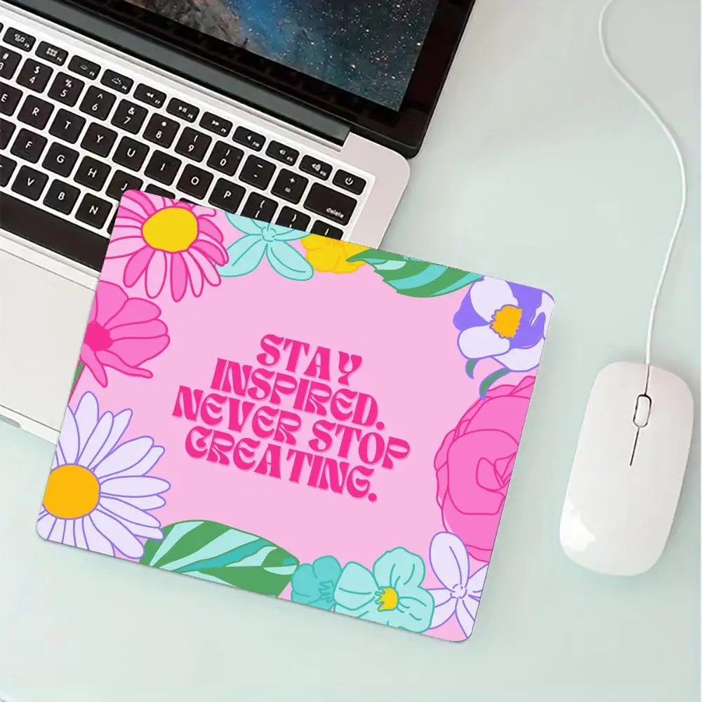 

Essential for work small mouse pad rubber anti-slip desk mat gaming mats pc accessories laptop office pad water-washable