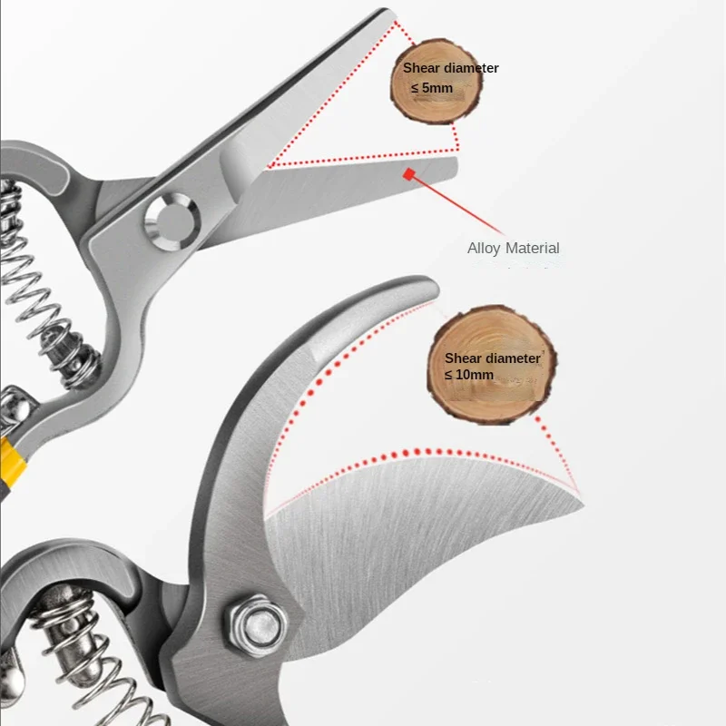 Imagem -02 - Deli-jardinagem Conjunto Tesouras Pruner Pruner Tesouras de Tesoura Labor-saving Bonsai Shears Fruit Tree Branch Poda Ferramentas Manuais 85 Pcs